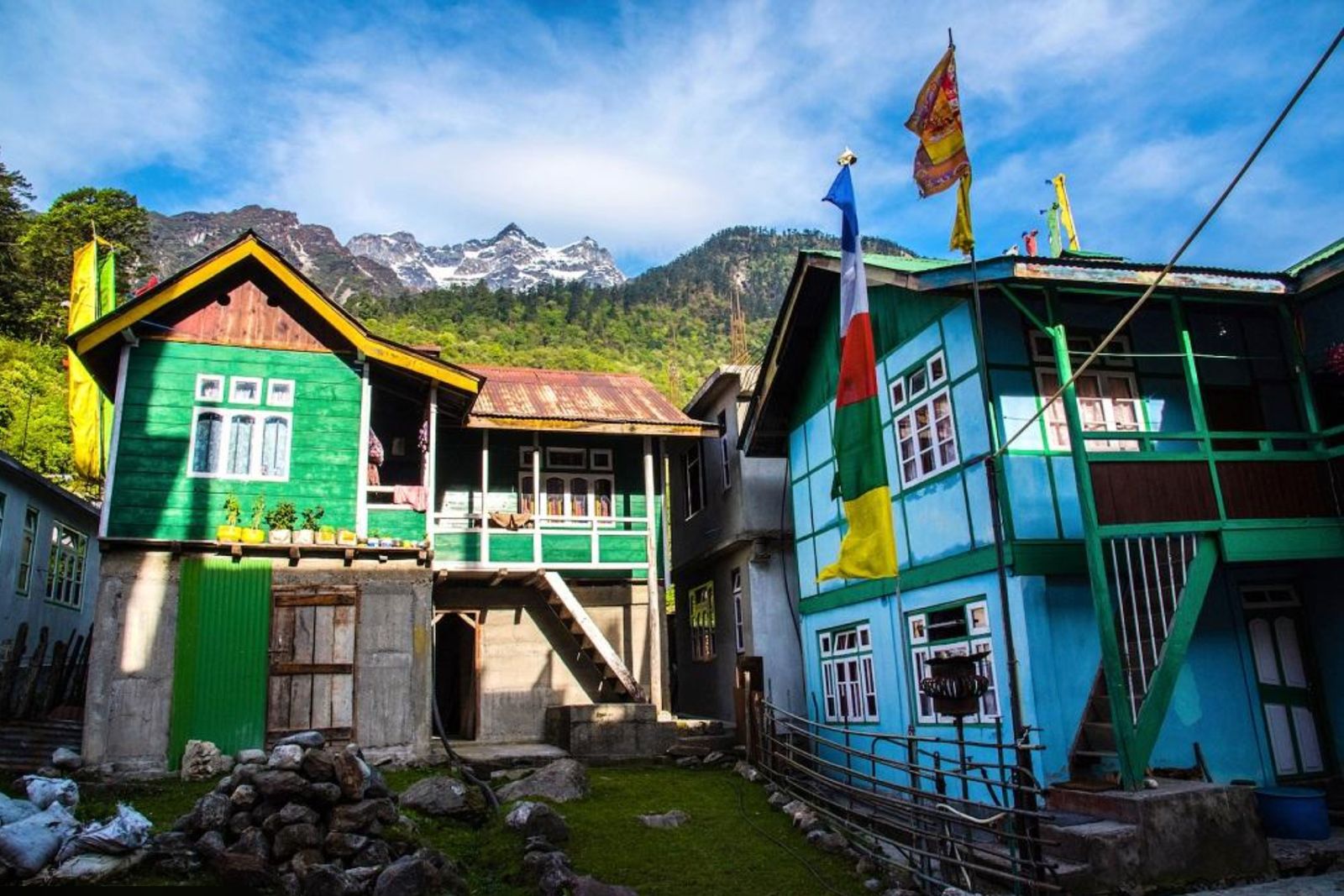 Prayer flags in Sikkim